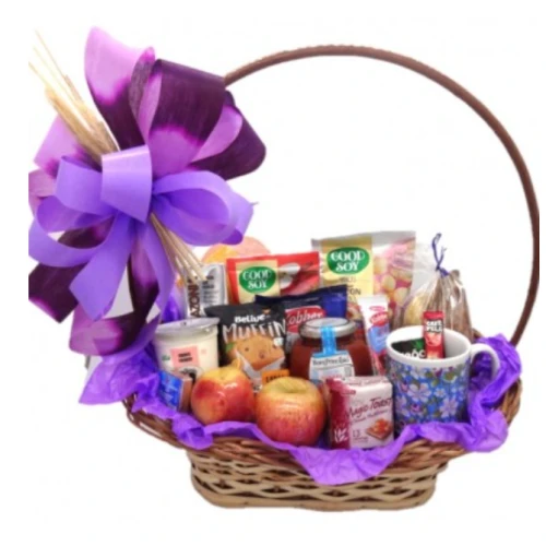 Cesta de Café da Manhã Light