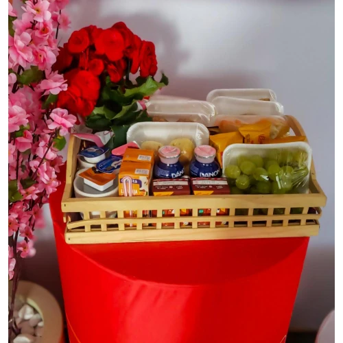 Cesta de Café da Manhã Bandeja 02 Pessoas